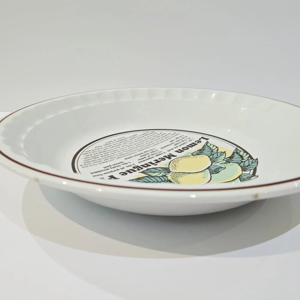 Sunnycraft Sunny's Pride Lemon Meringue Pie Recipe Baking Dish Korea 11011